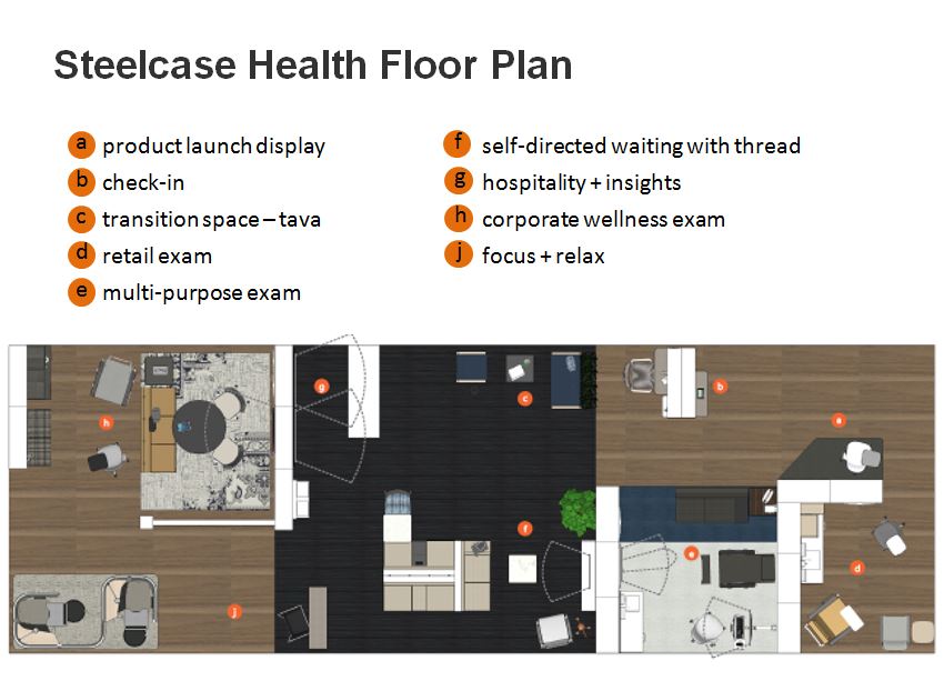 Steelcase Health Booth Floorplan 2