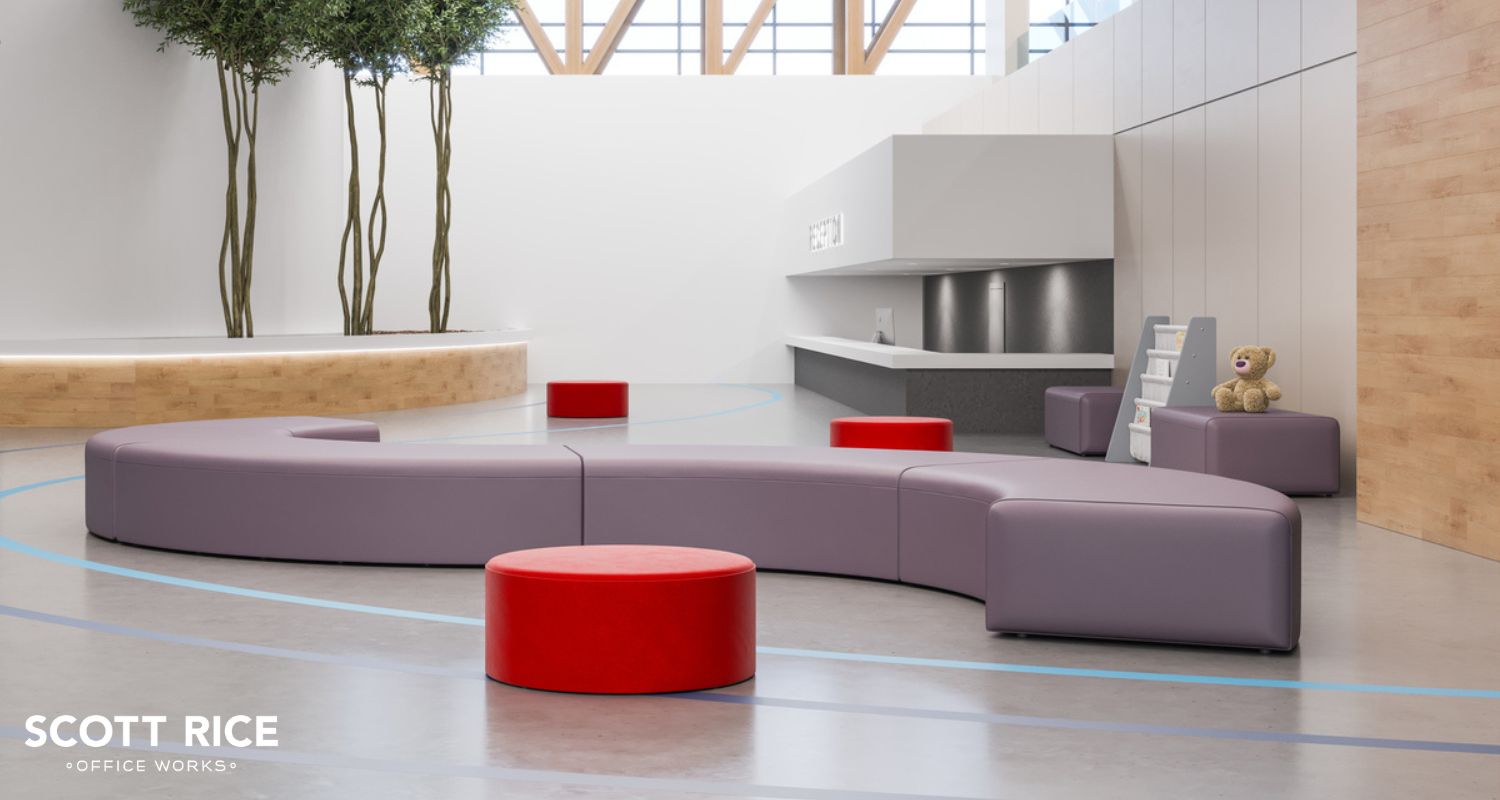 colorful lounge seating